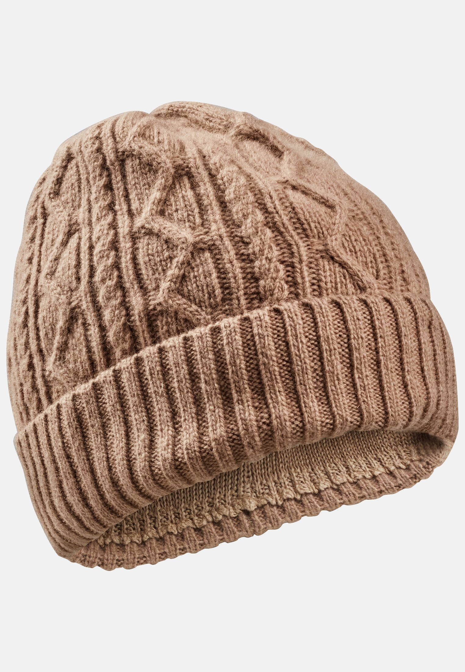 Camel Active Knitted beanie made of wool