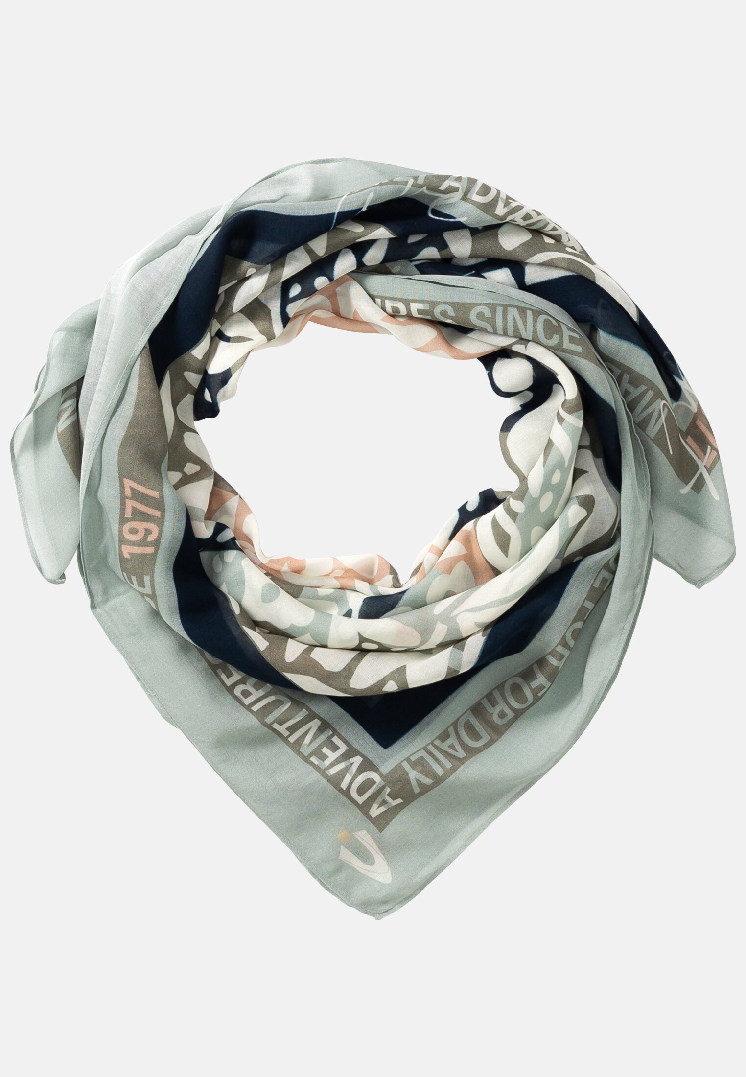 Camel Active Fashion scarf in quality cotton-modal mix