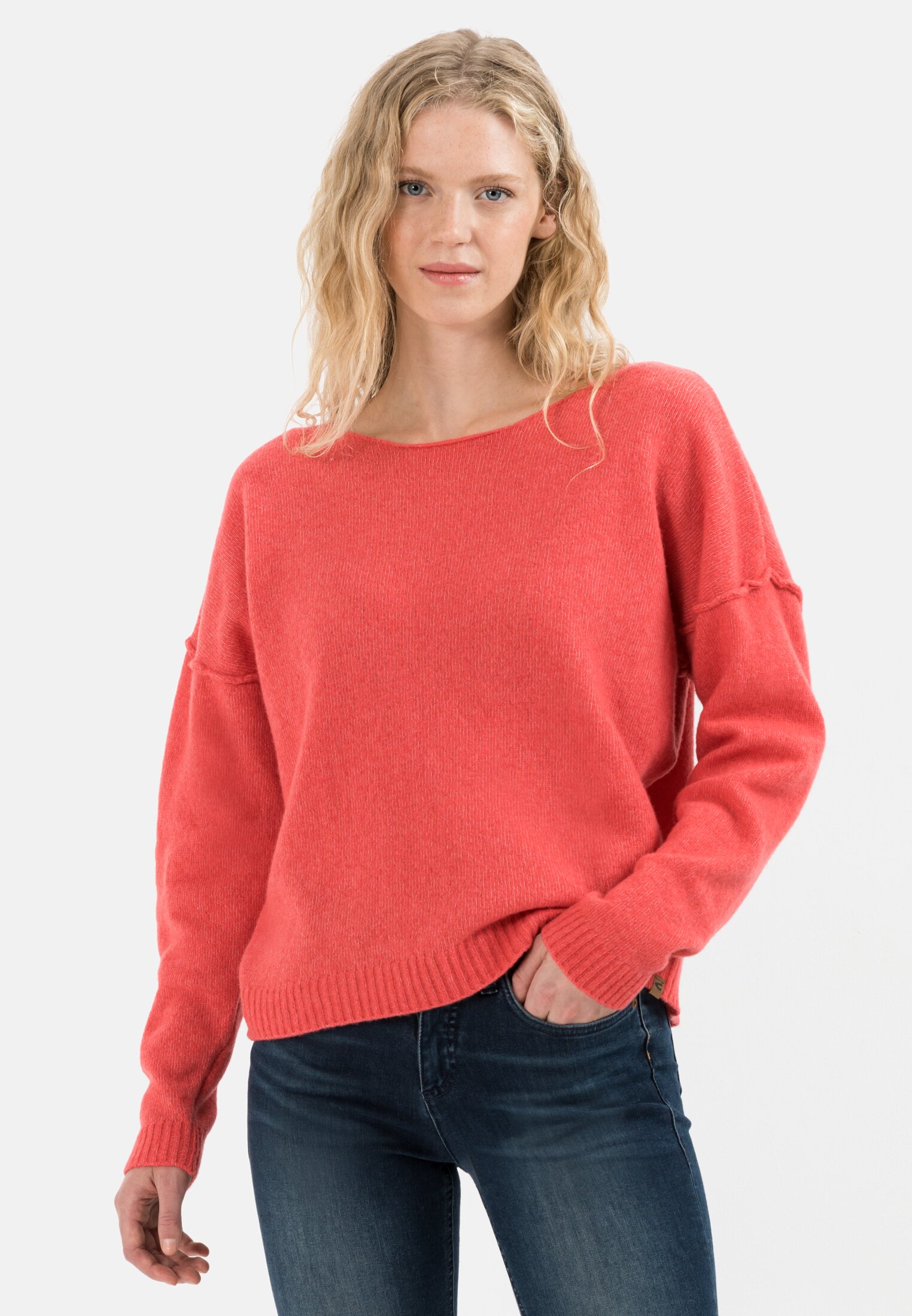 Camel Active Knitted jumper in recycled wool mix