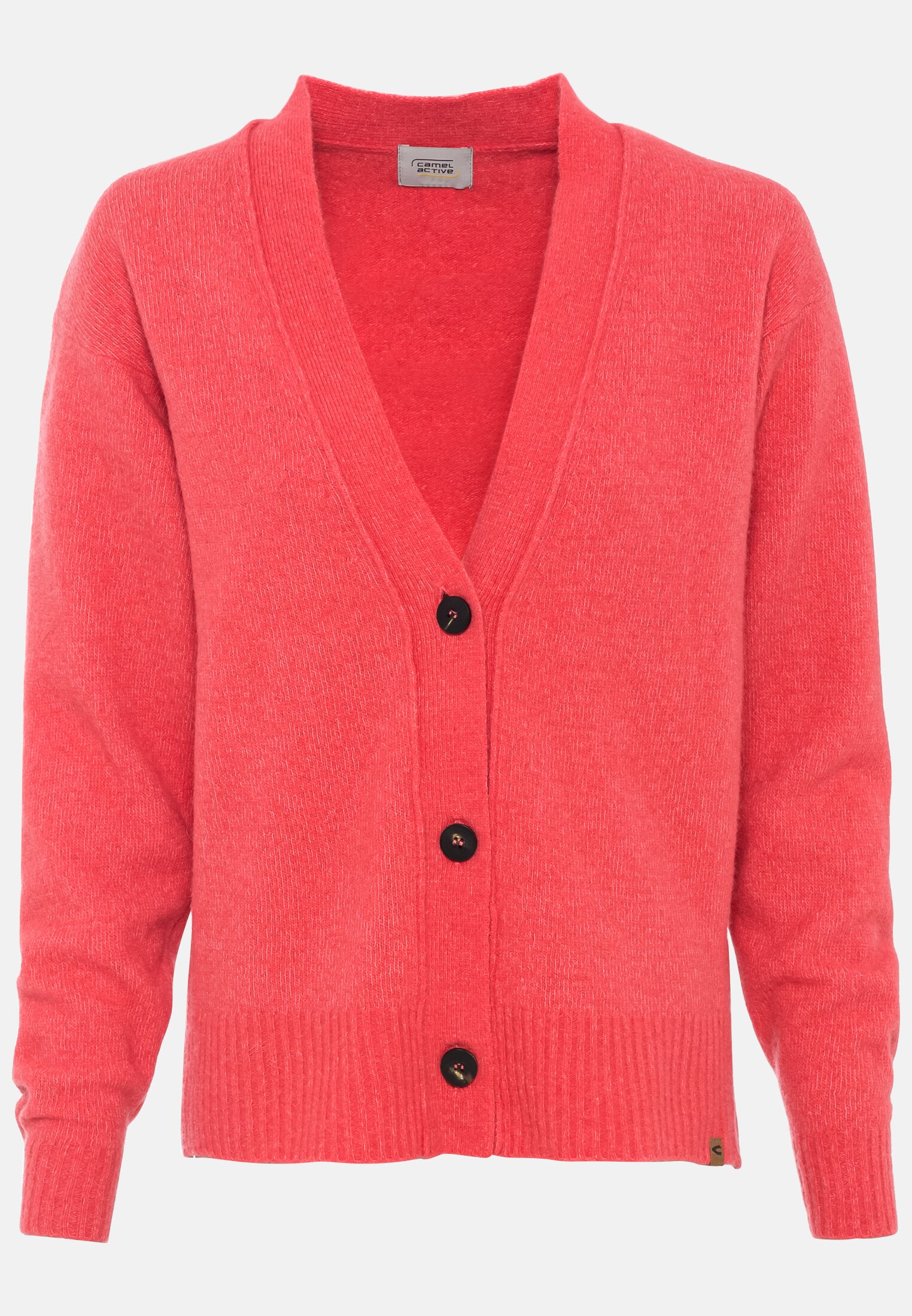 Camel Active Cardigan made from recycled wool mix
