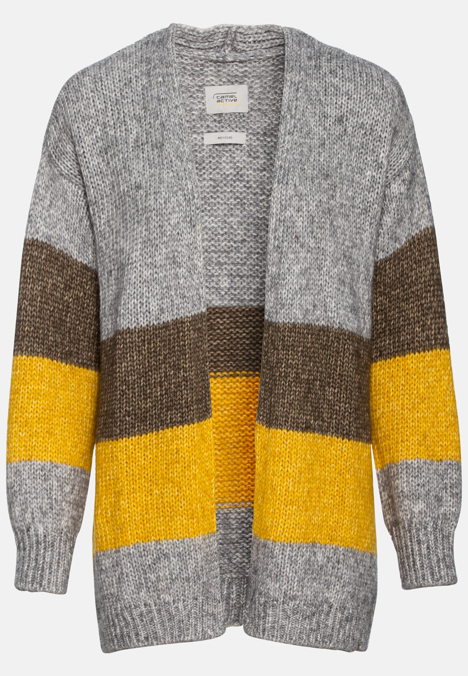 Camel Active Knitted cardigan in recycled material mix