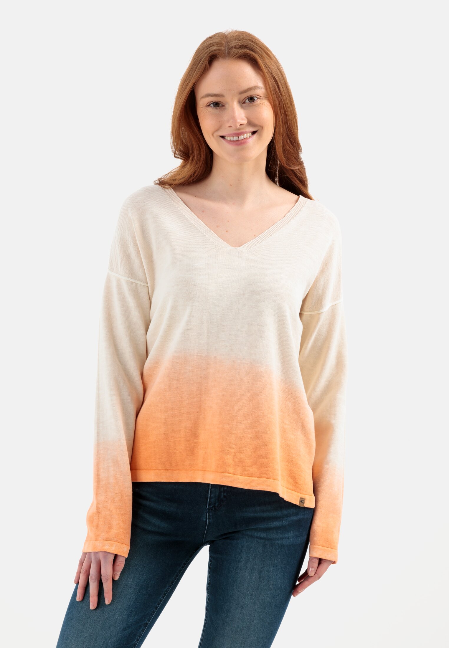 Camel Active Knit Sweater with dip dye effect