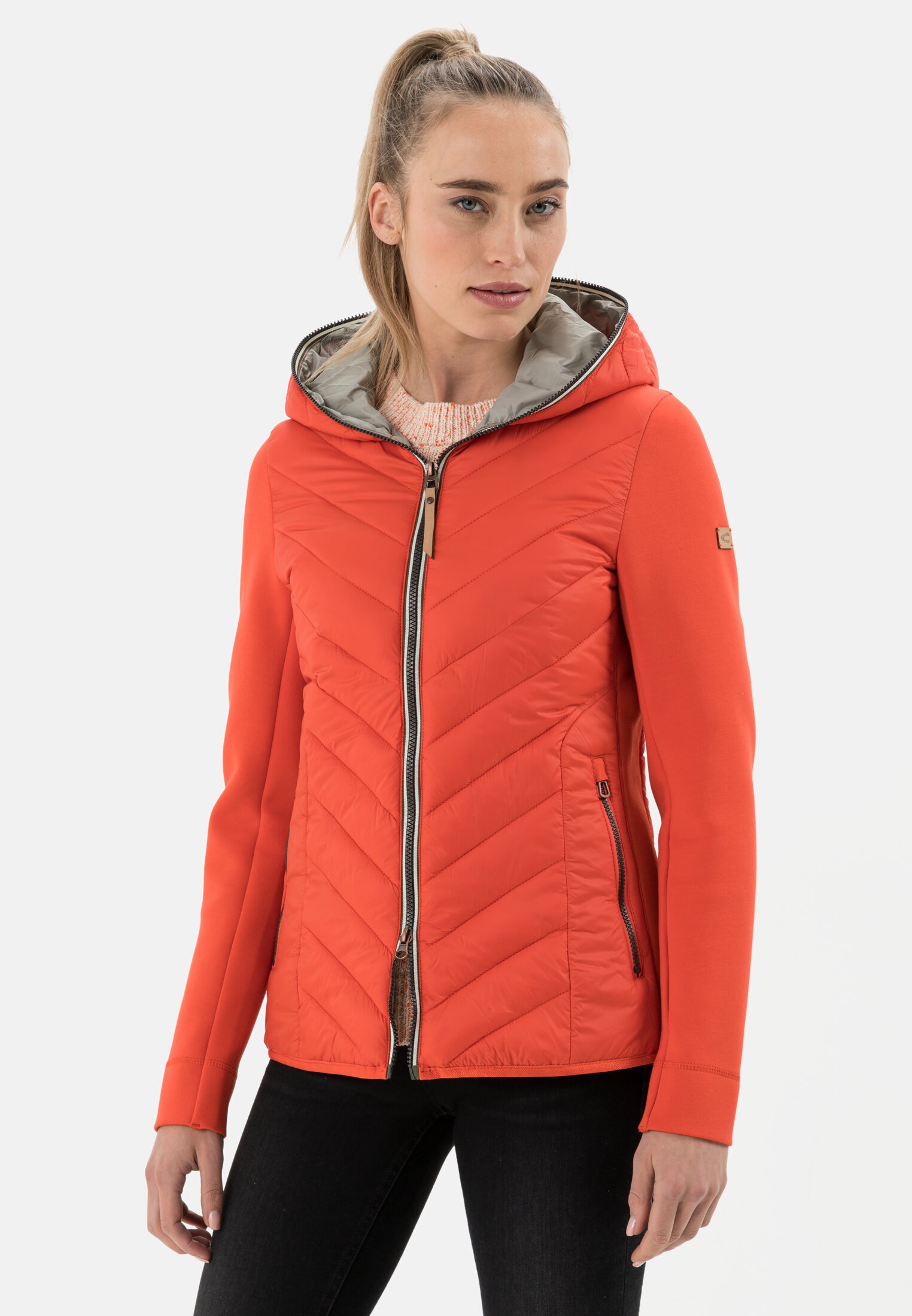Camel Active Quilted blouson made from recycled material mix