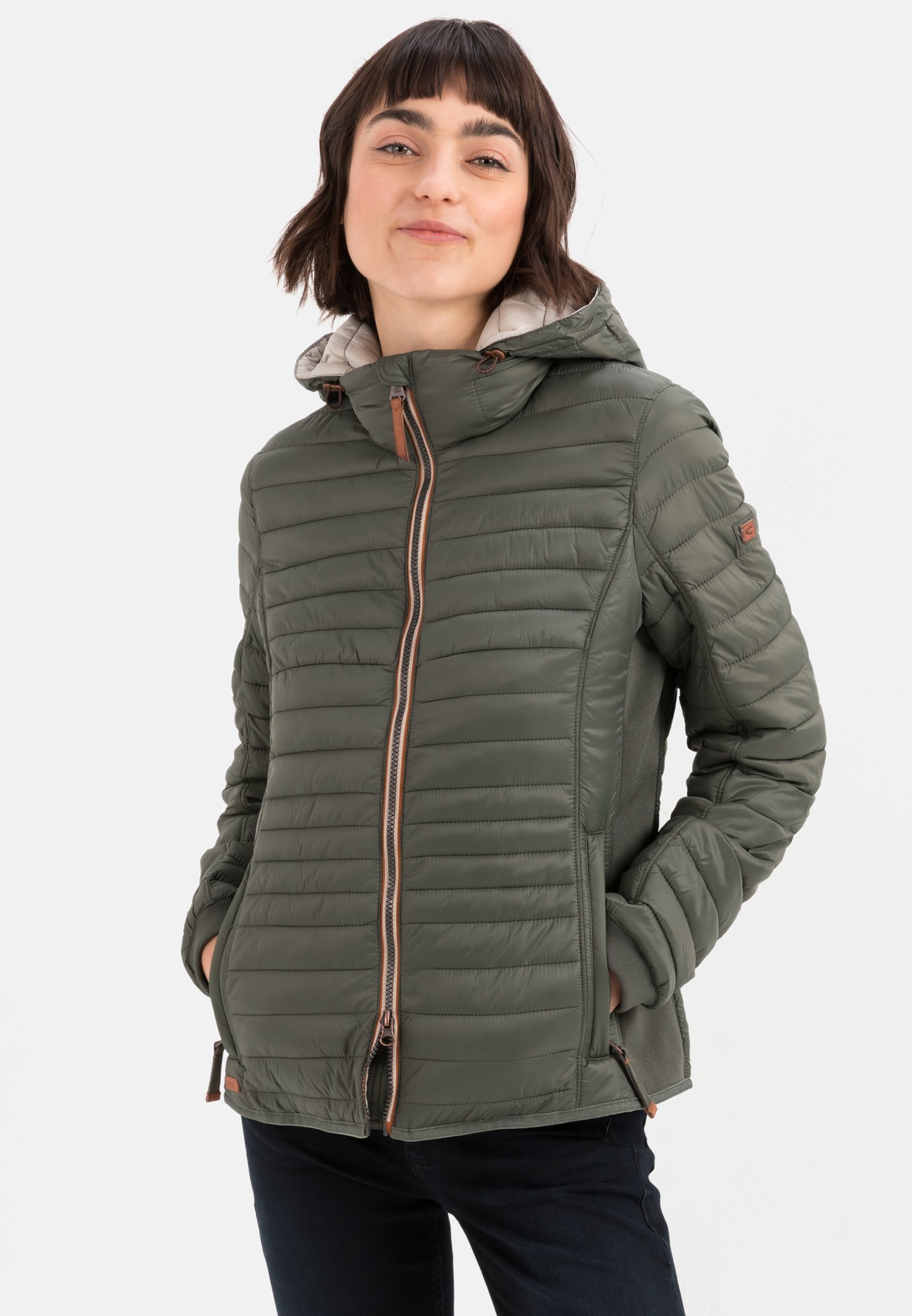 Camel Active Lightly padded quilted jacket from recycled polyamide