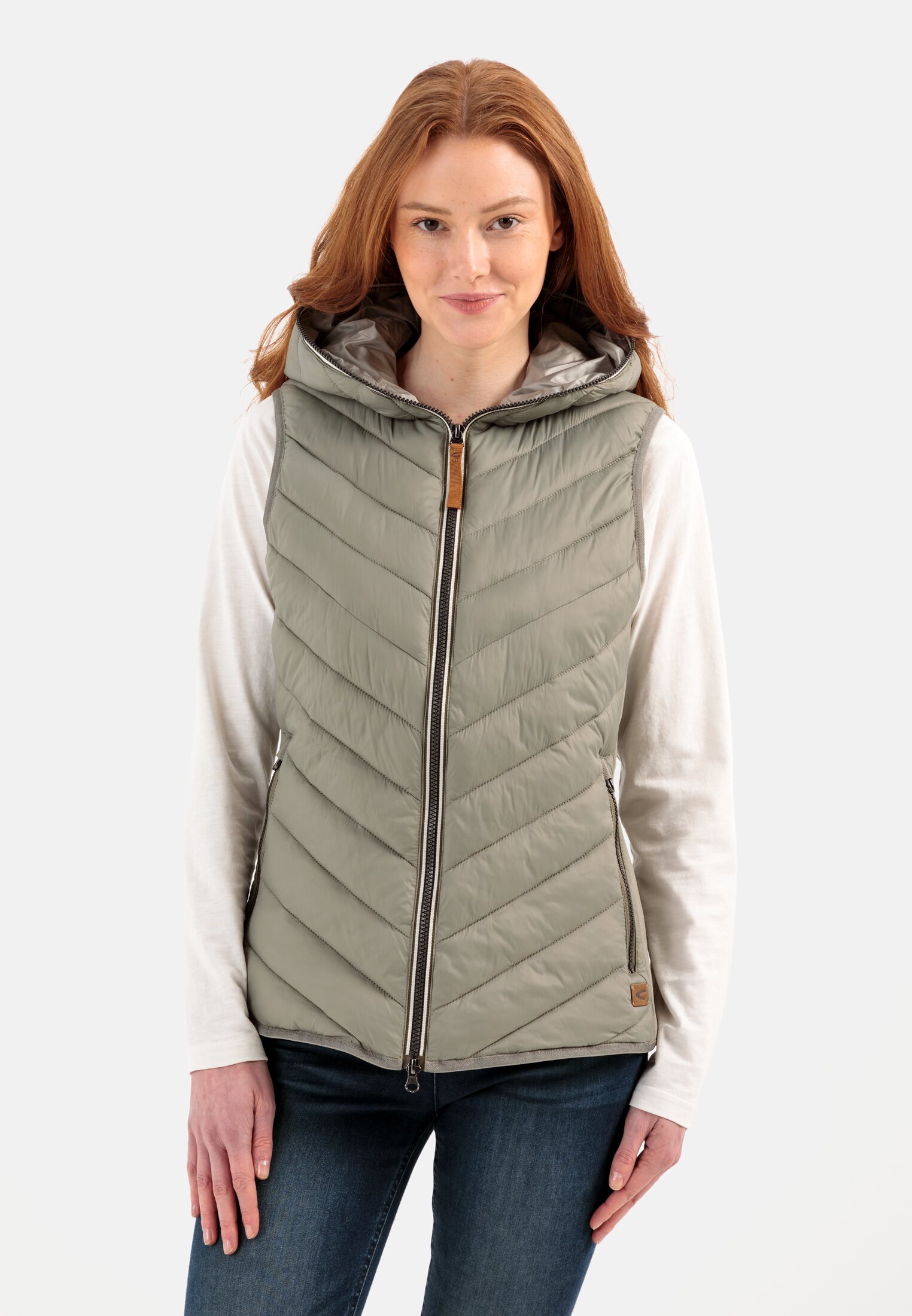 Camel Active Recycled polyamide quilted waistcoat