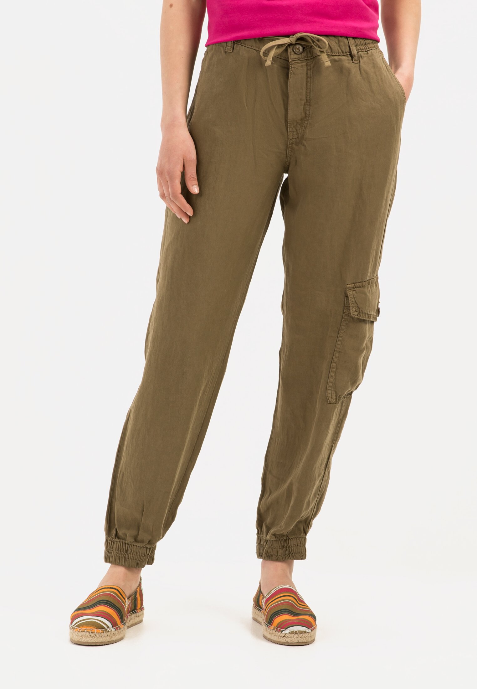 Camel Active Joggpants made from linen mix