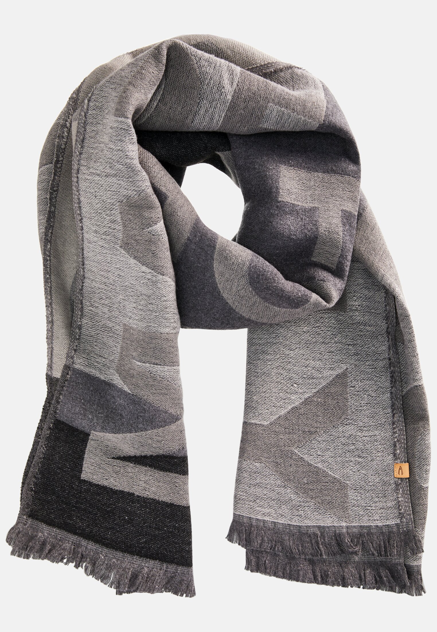 Camel Active Scarf with woven lettering