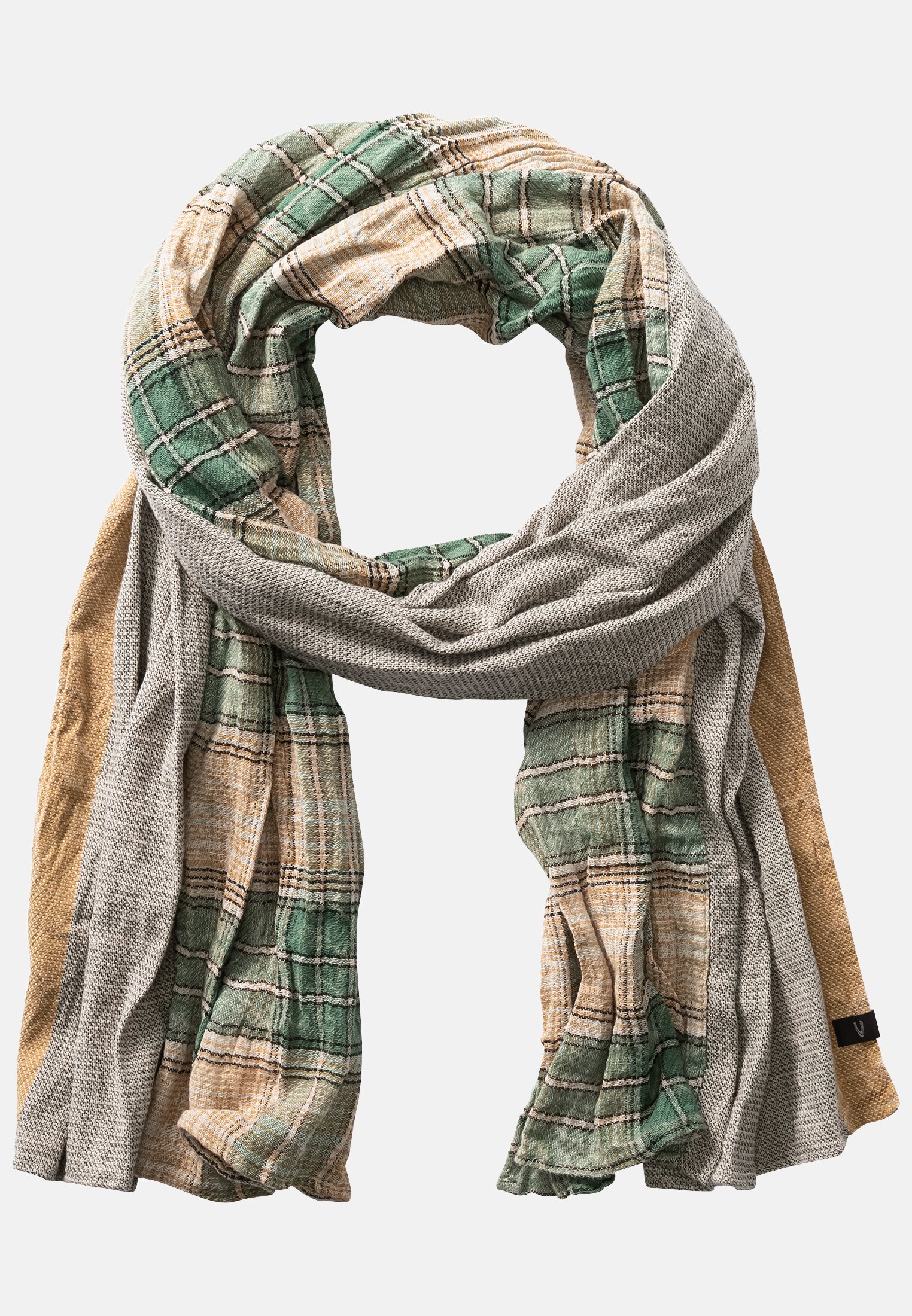 Camel Active Fine woven scarf made from pure cotton