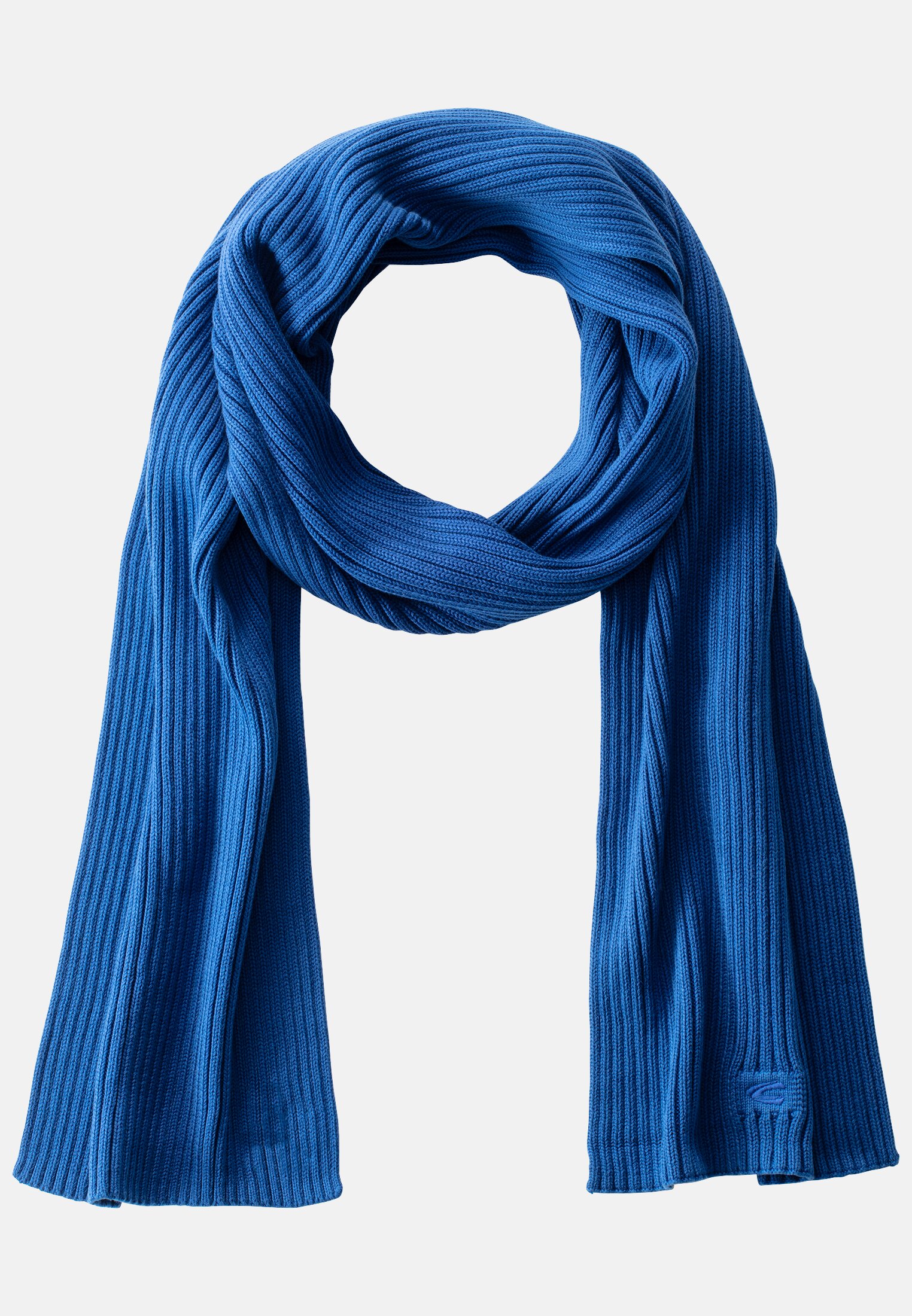 Camel Active Knitted scarf in organic cotton
