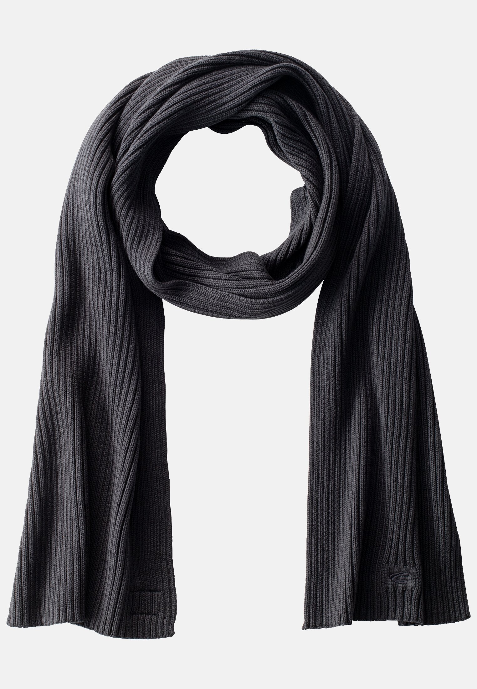 Camel Active Knitted scarf in organic cotton
