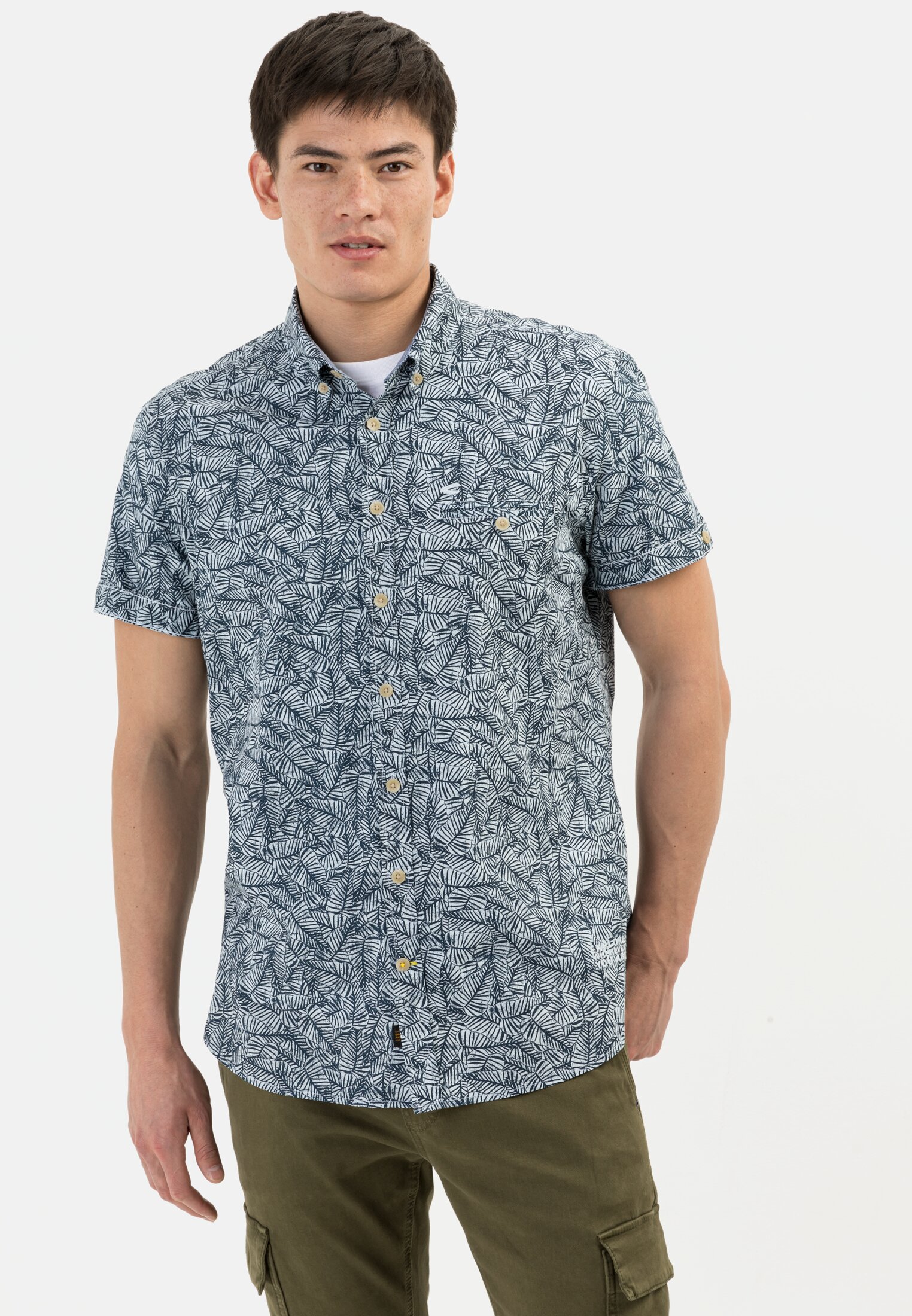 Camel Active Shortsleeve Shirt with allover print