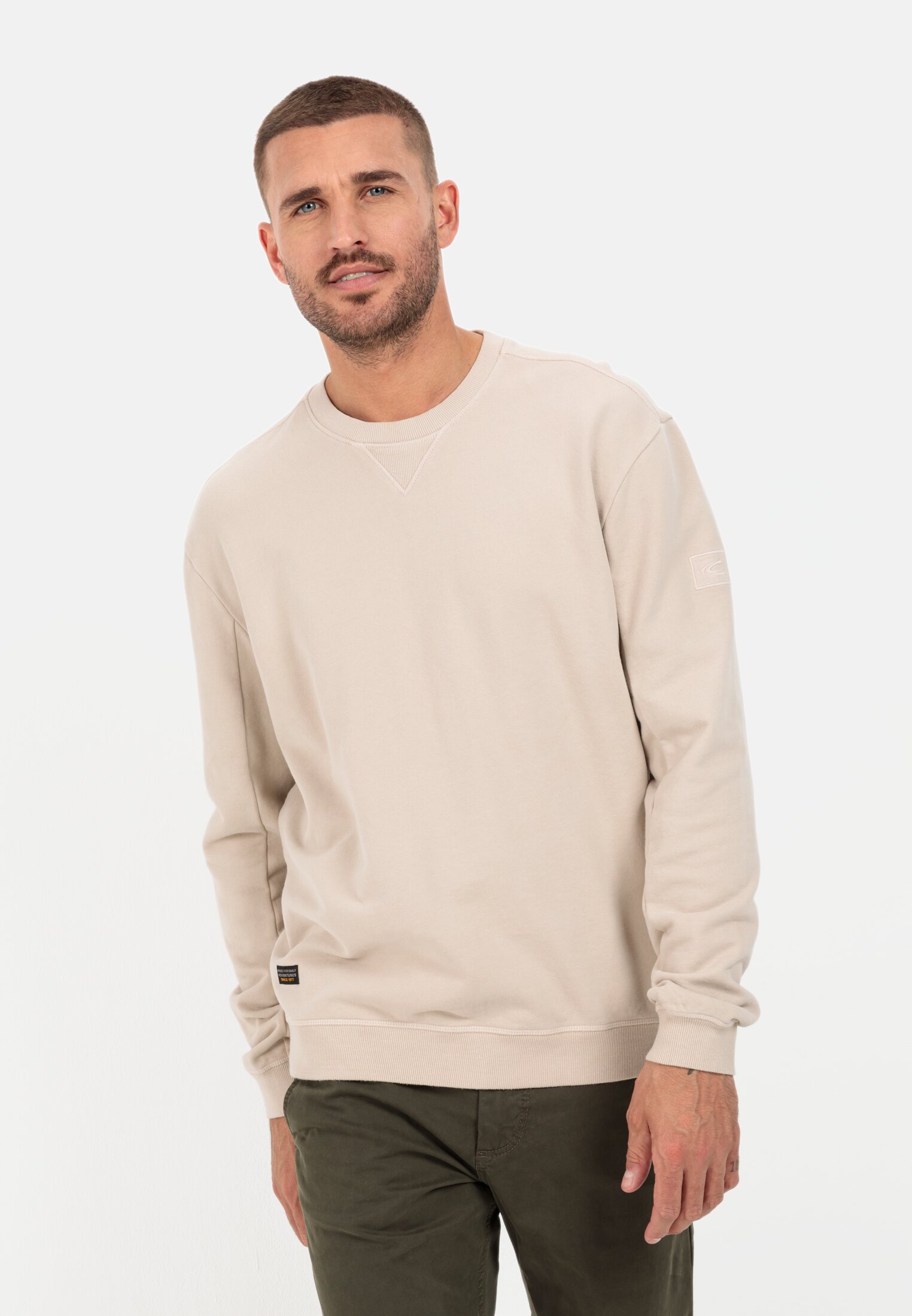 Camel Active Sweatshirt in pure cotton