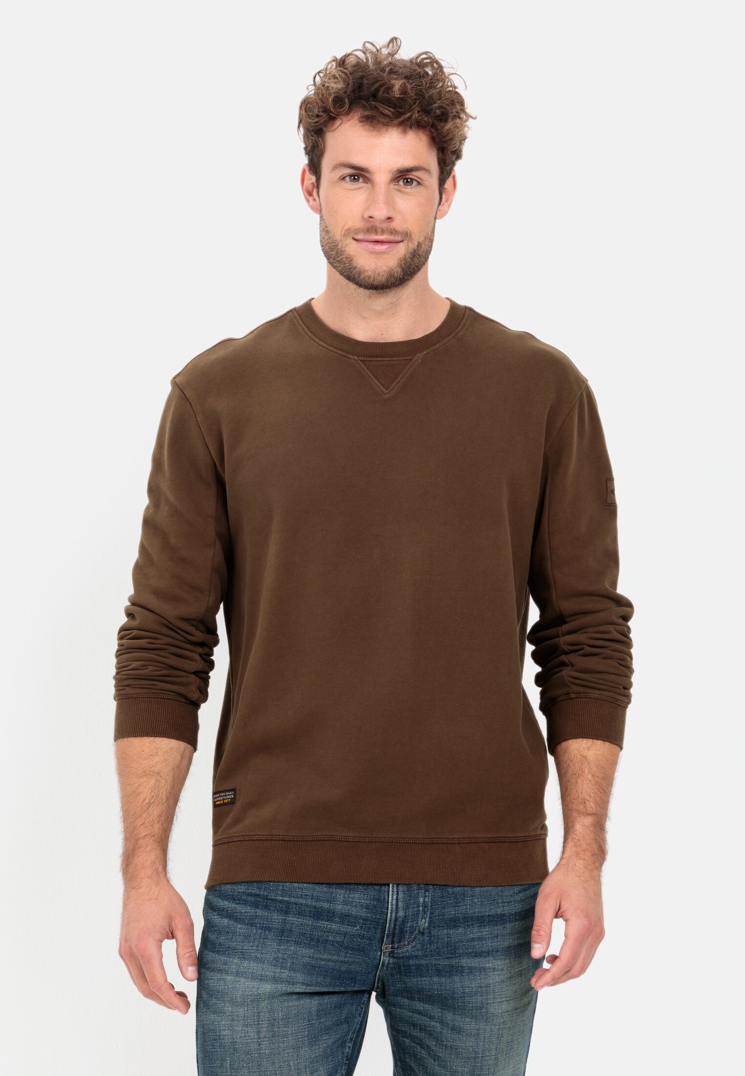 Camel Active Sweatshirt in pure cotton