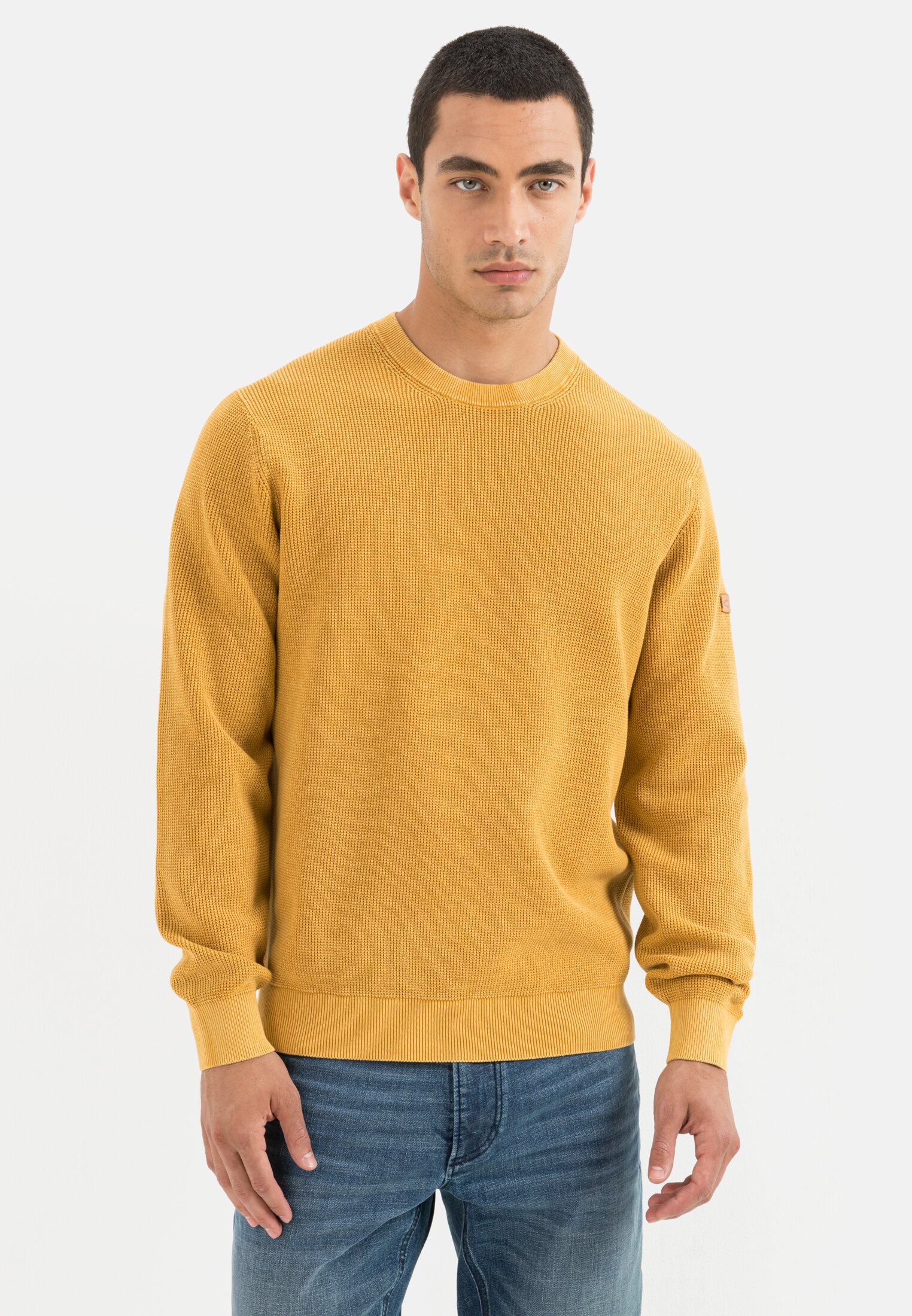 Camel Active Knitted sweater made from organic cotton