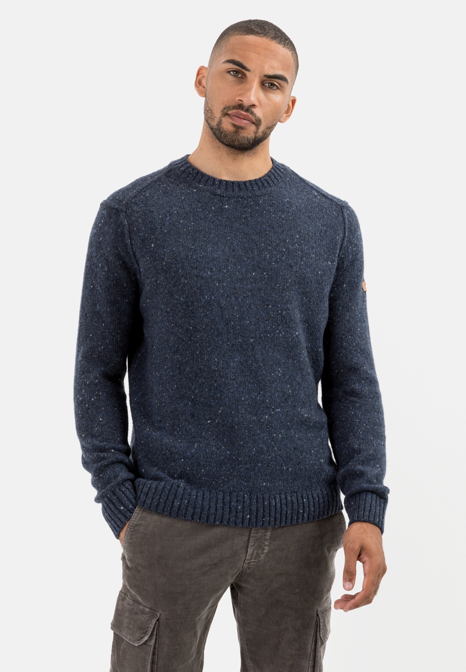 Camel Active Knitted jumper in a high quality wool mix
