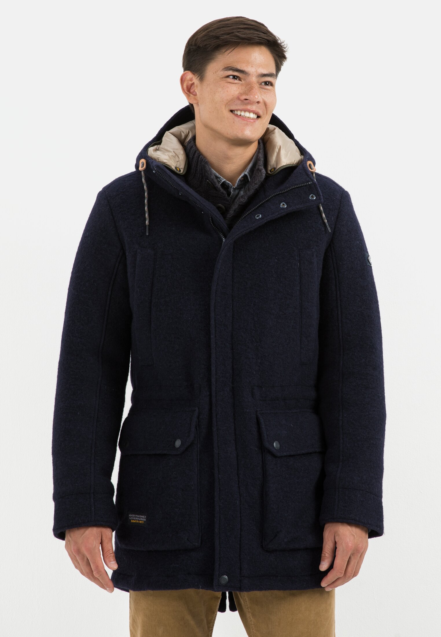 Camel Active Parka in a wool mix