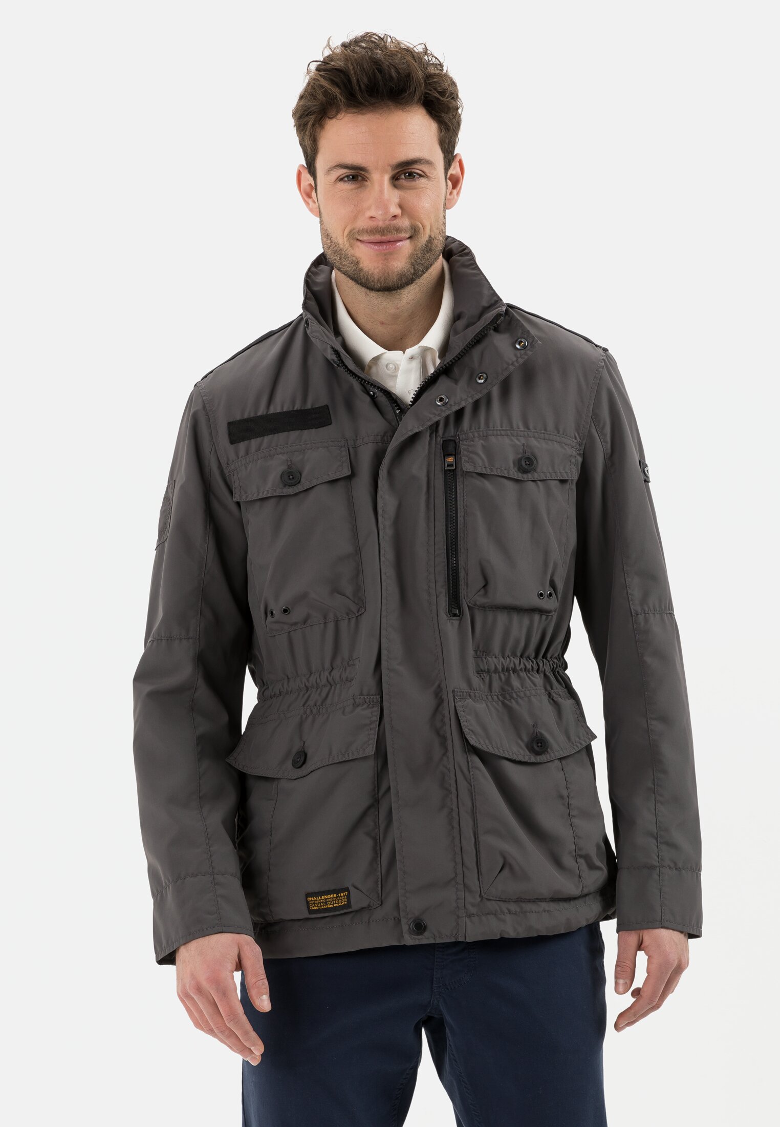 Camel Active Multi-Pocket Jacket with recycled Polyester