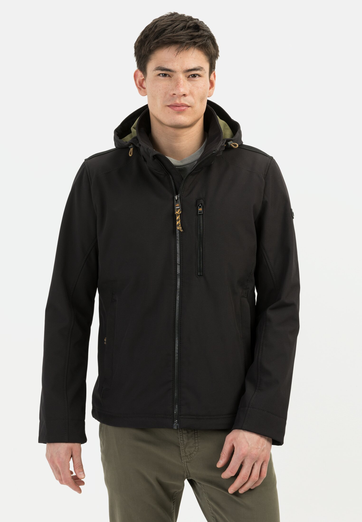 Camel Active Softshell jacket with detachable hood
