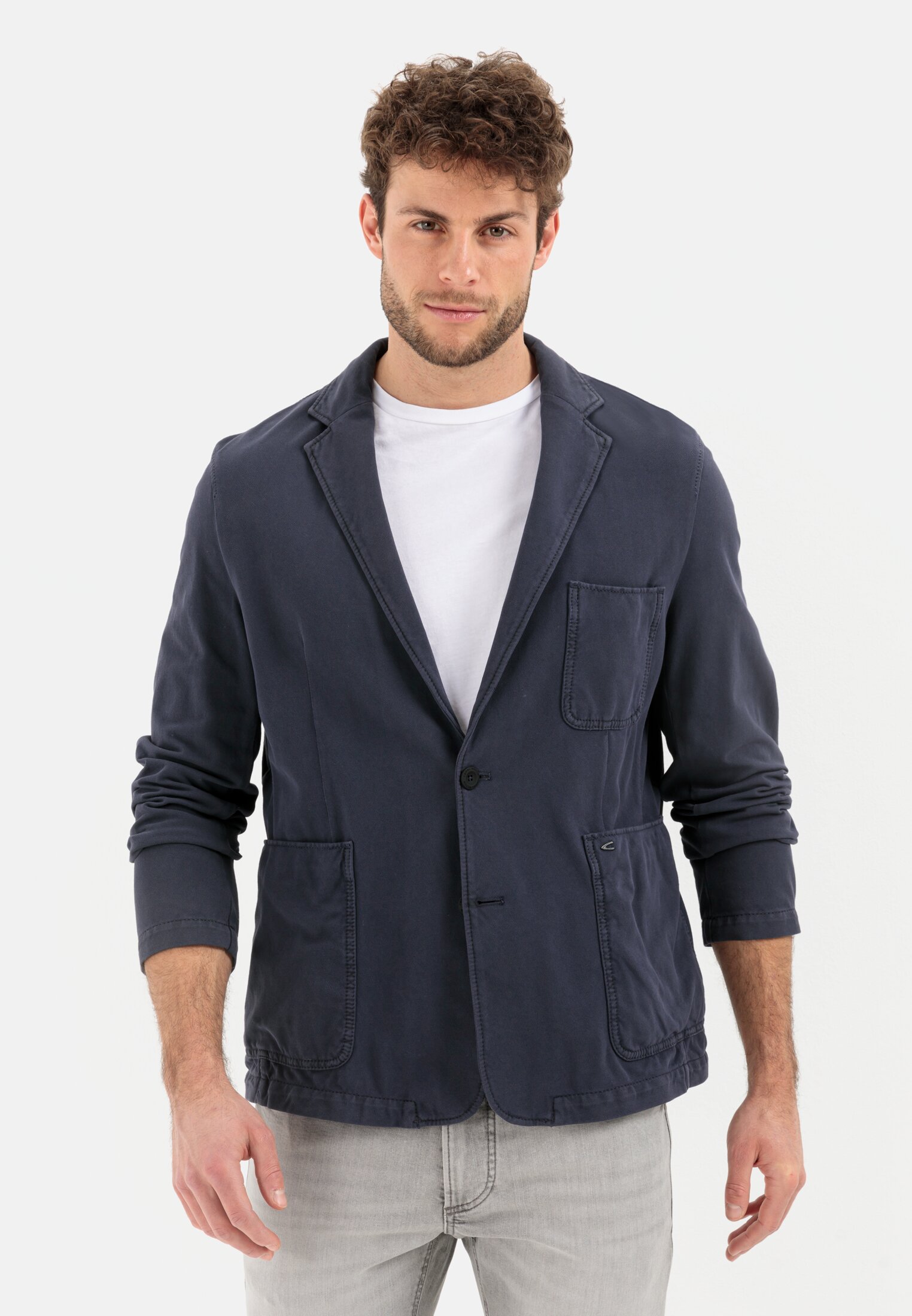Camel Active Cotton jacket with 4-way stretch