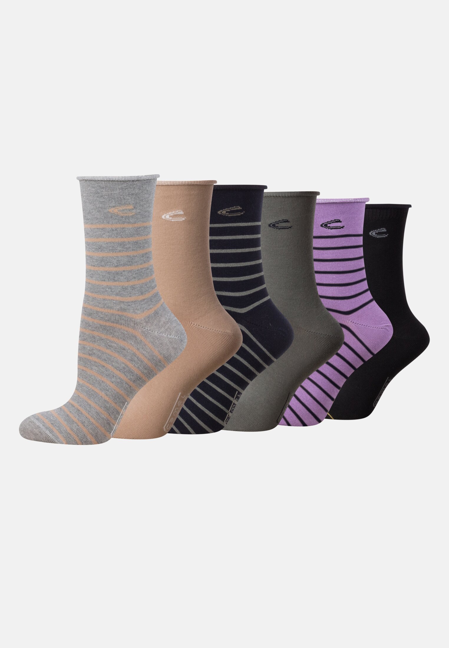 Camel Active Striped socks in a pack of 6