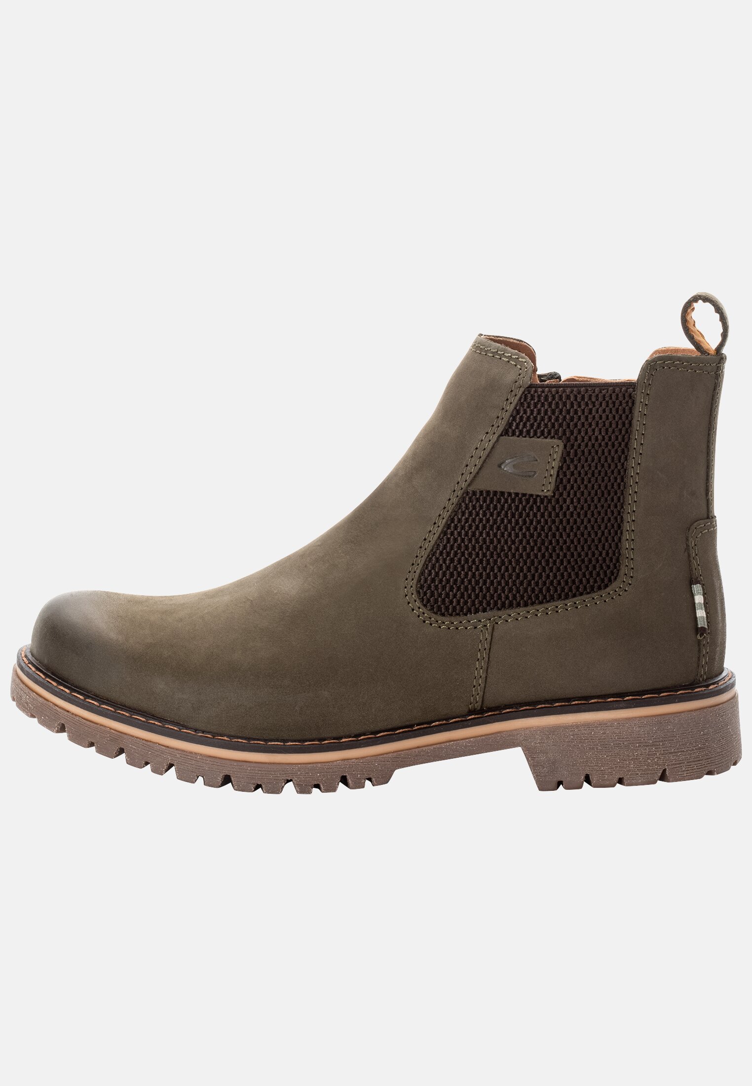 Camel Active Chelsea boot with warm wool lining