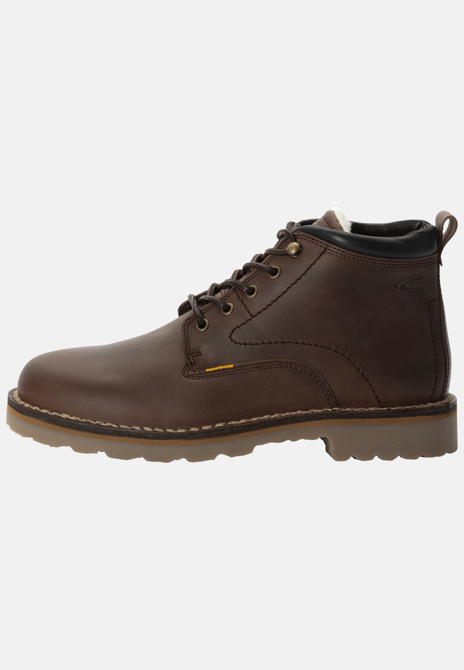 Camel Active Lace-up boot with warm wool lining
