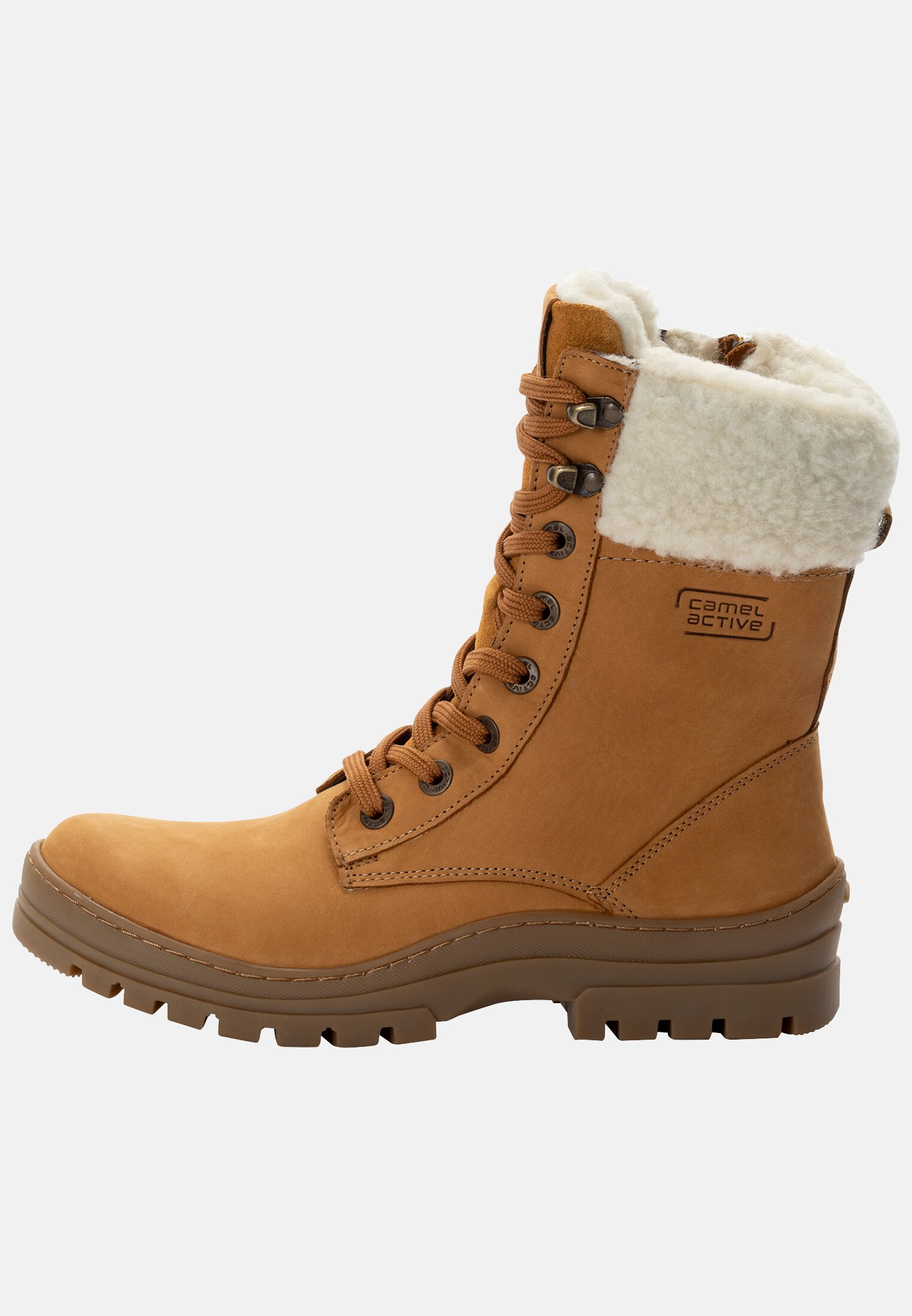 Camel Active Boots made from nubuck leather with warm wool lining