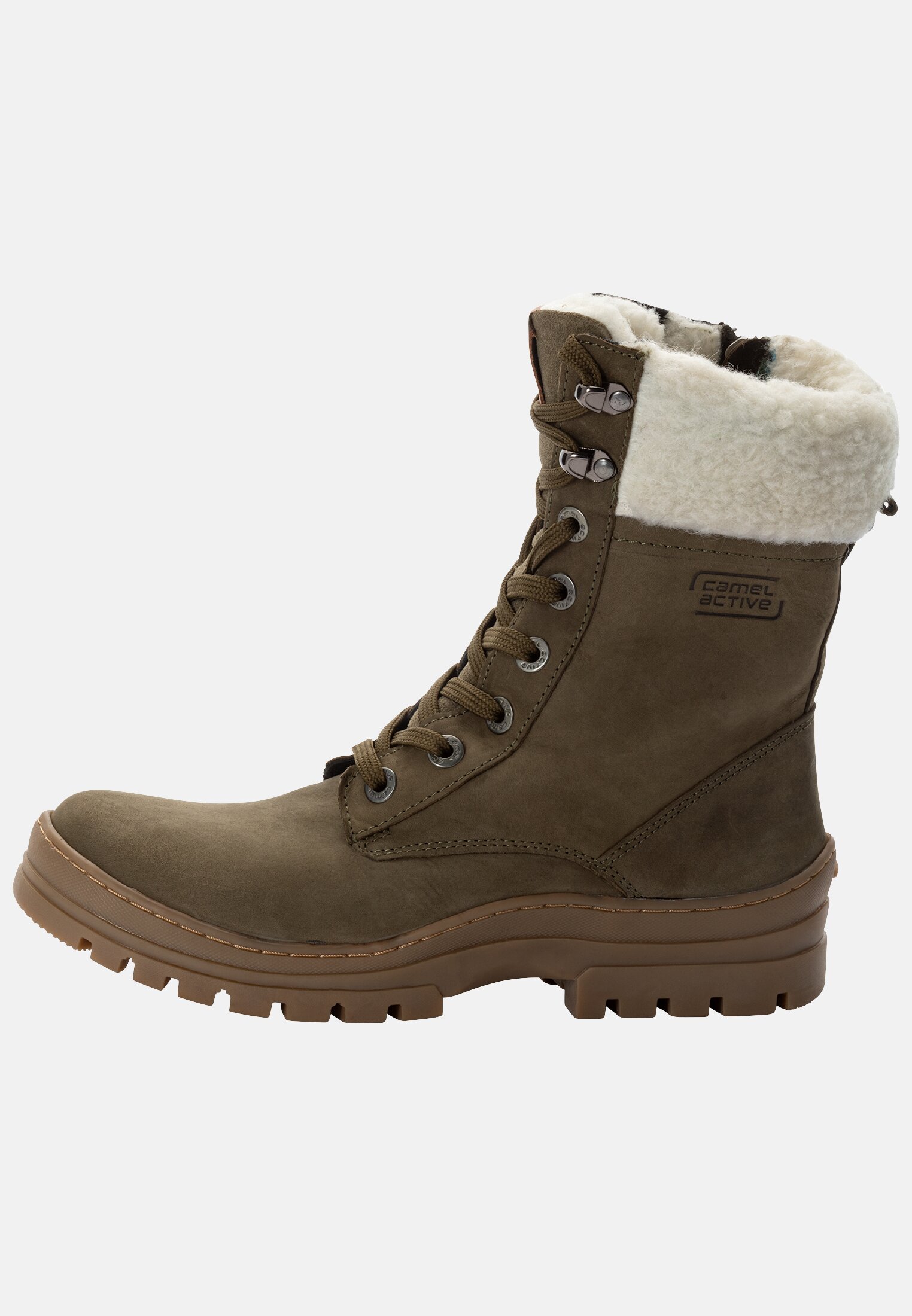 Camel Active Boots made from nubuck leather with warm wool lining