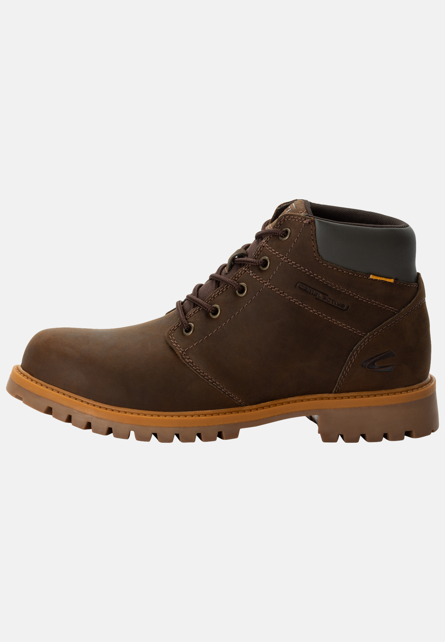 Camel Active Lace-up boot in nubuck leather
