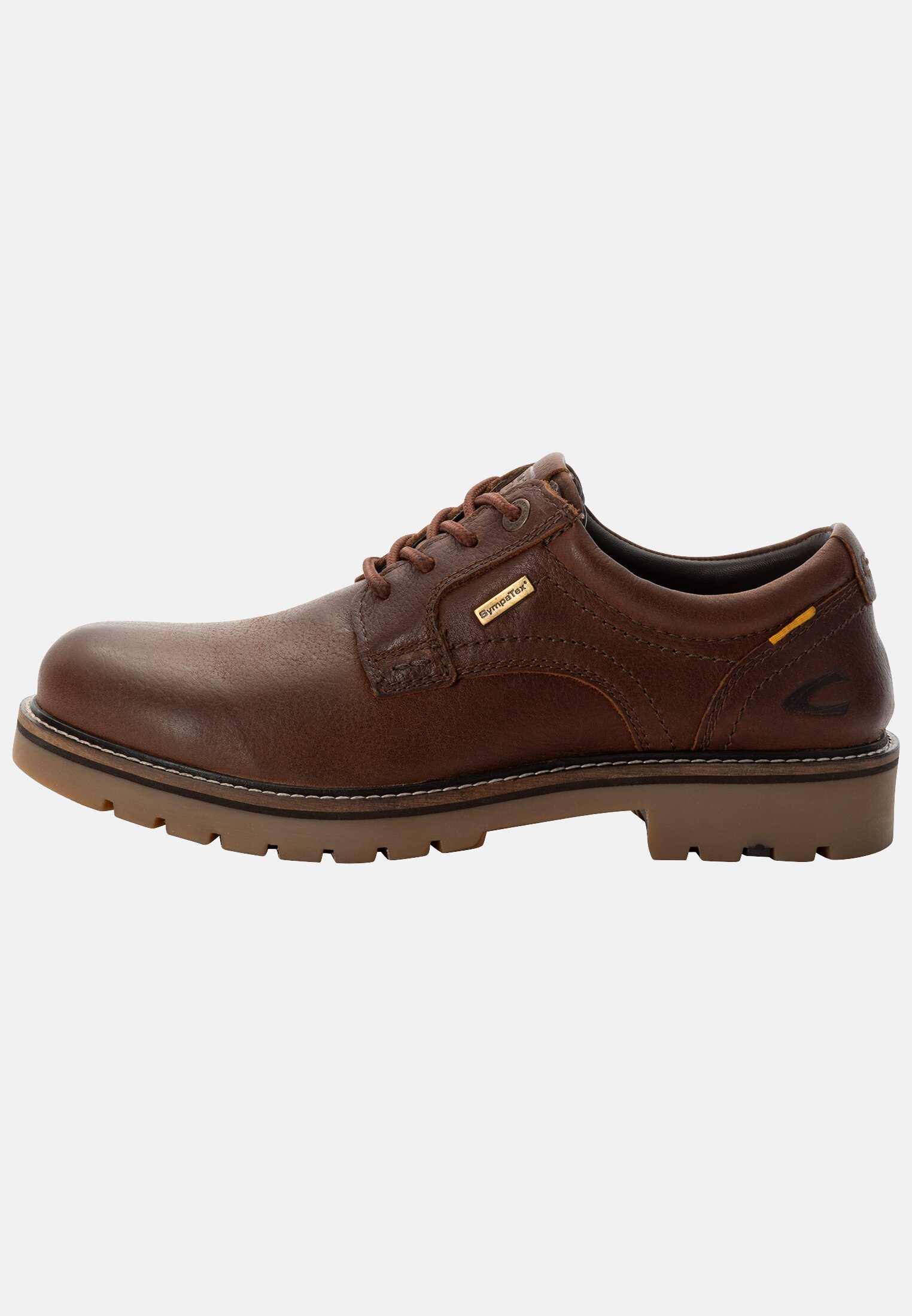 Camel Active Lace-up shoes made of genuine cowhide leather